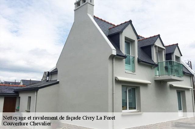 Nettoyage et ravalement de façade civry-la-foret-78910 Couverture Chevalier