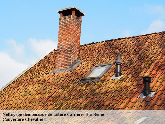 Nettoyage demoussage de toiture  carrieres-sur-seine-78420 Couverture Chevalier