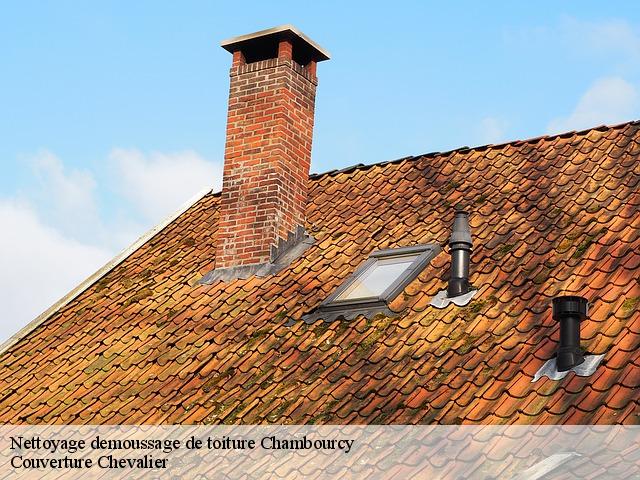 Nettoyage demoussage de toiture  chambourcy-78240 Couverture Chevalier