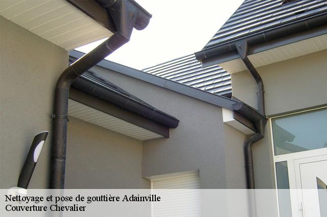 Nettoyage et pose de gouttière  adainville-78113 Couverture Chevalier